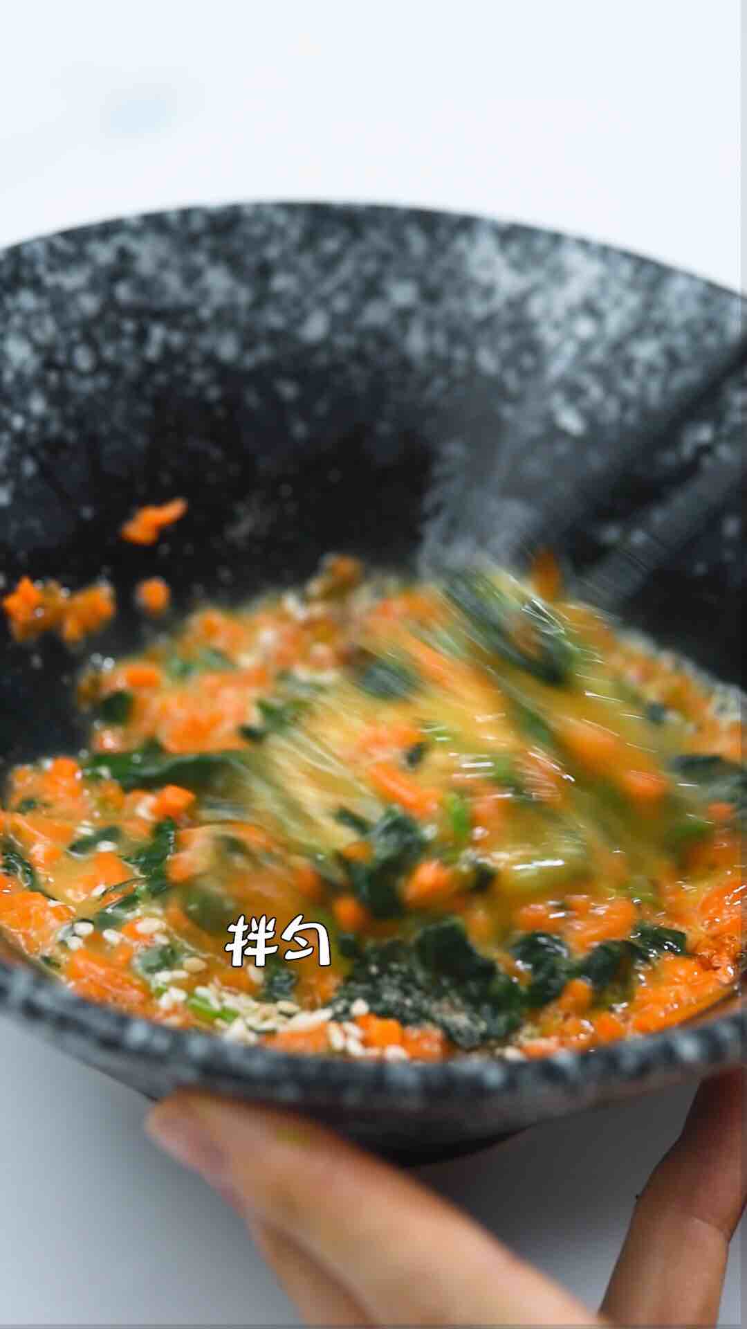 Carrot Spinach Quiche recipe
