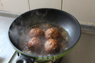 Meat Ball with Soy Sauce recipe
