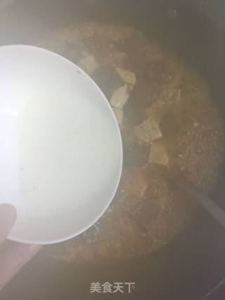 Pork Stewed Duck Blood Tofu recipe