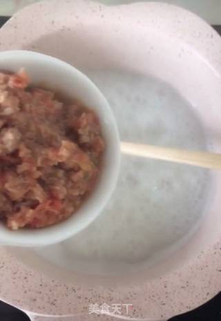 Tomato Beef Porridge recipe