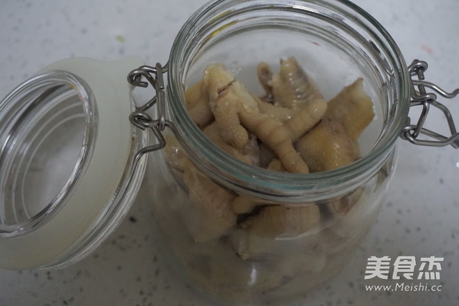 The More You Eat, The More Enjoyable The Chicken Feet with Pickled Peppers recipe