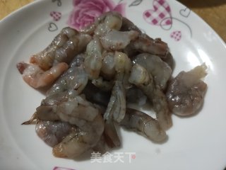 Fried Loofah with Shrimp recipe