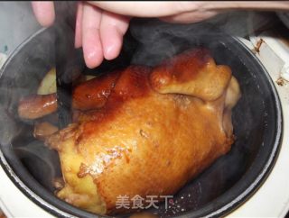 [flying Birds and Beasts] Rice Cooker Delicious Salt Baked Chicken recipe