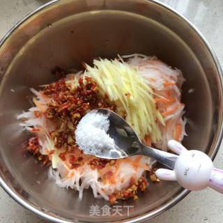 Shredded Radish recipe