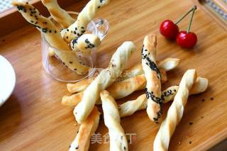 #aca烤明星大赛#milk-flavored Breadsticks recipe