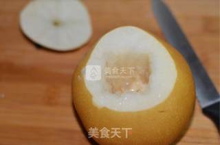 Stewed Pears with Rock Sugar and Ginseng recipe