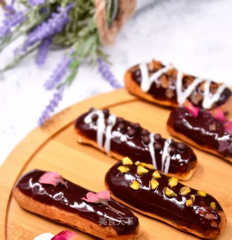 Chocolate Filled Lightning Puffs recipe