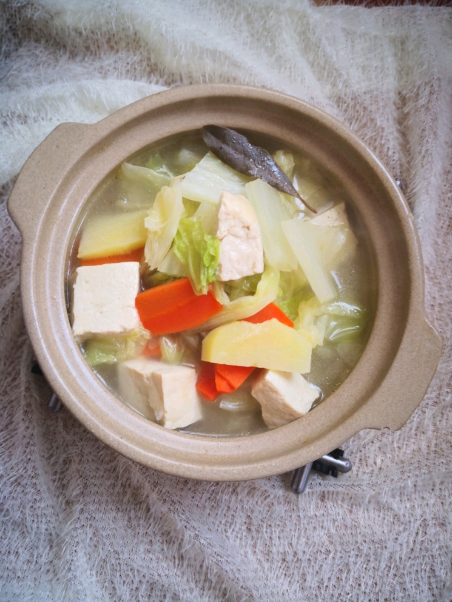 Stewed Cabbage in Broth recipe