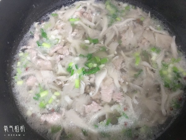 Mushroom Pork Soup recipe