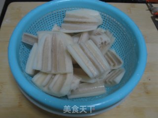 Vegetarian Fried Lotus Root-lotus Seeds are As Clear As Water recipe