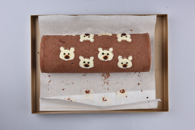 Bear Cake Roll recipe