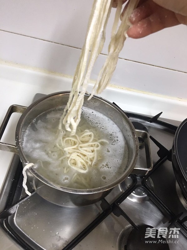 Authentic Korean Fried Noodles recipe