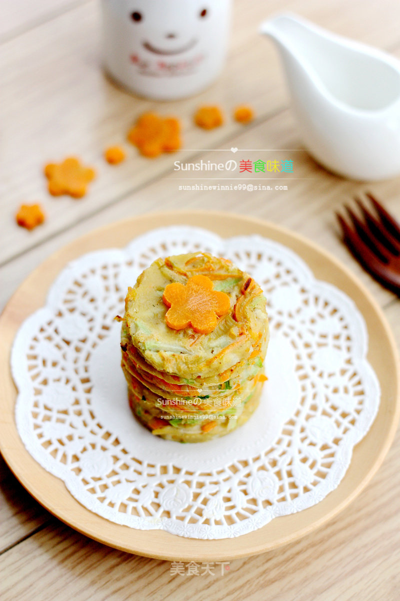 Easy to Make Nutritious Breakfast-----double Vegetable Omelet recipe