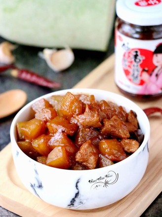 Roast Pork with Winter Melon Sauce recipe