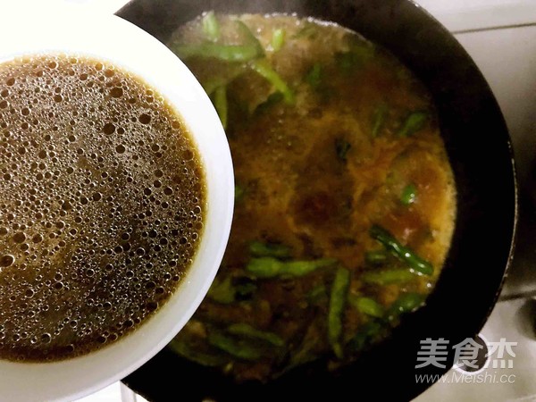 Lentil Braised Noodles recipe