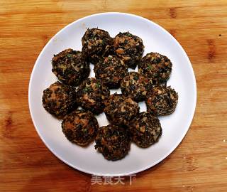 Mei Cai Dried Meatballs recipe