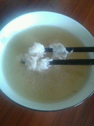 Rice Wine Rolled Pork Soup recipe