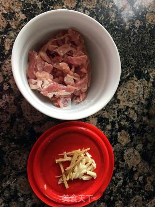 Green Pepper Shredded Pork recipe