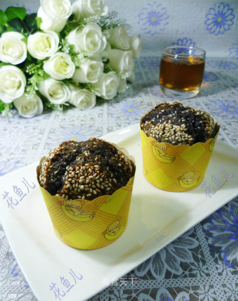 Chixiang Black Rice Noodle Muffin recipe