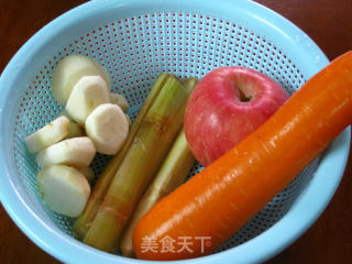 Apple Carrot Bamboo Cane Matti Water--fruit recipe