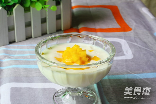 Yellow Peach Yogurt recipe