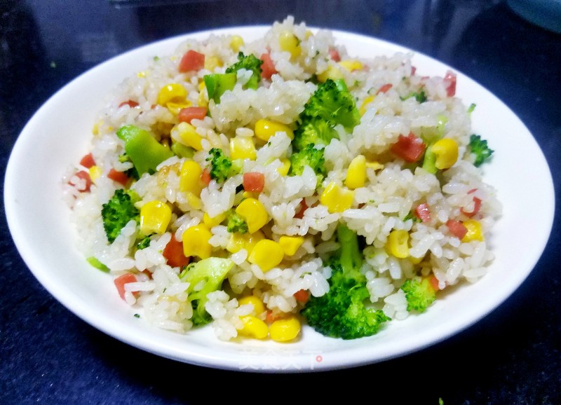 Stir-fried Broccoli Rice recipe