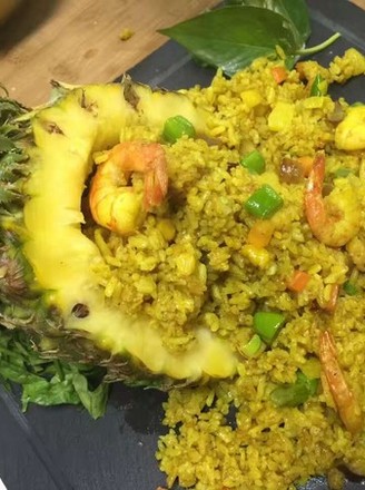 Thai Curry and Pineapple Fried Rice recipe