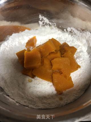 Bean Paste Pumpkin recipe