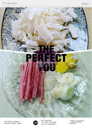 Ham, Shrimp and Radish Soup recipe