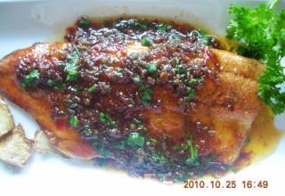 Salmon with Lemon Juice Xo Sauce recipe