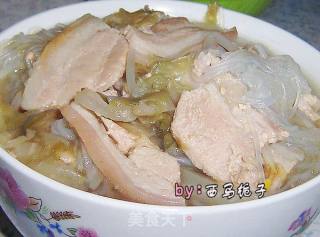 Sauerkraut Vermicelli White Meat recipe