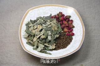 Cassia Seed Lotus Leaf Rose Tea-the Time for Summer Scraping recipe