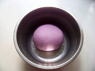 Purple Sweet Potato Custard Bun recipe