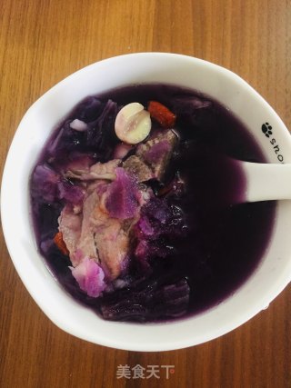 Dragon Bone Purple Potato Soup recipe