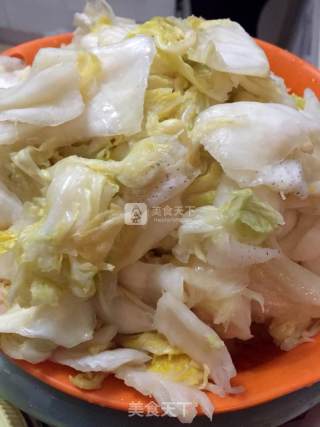 Refreshing Spicy Cabbage recipe