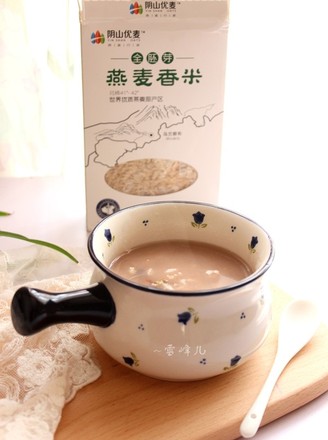 Oatmeal Fragrant Rice and Bean Porridge recipe