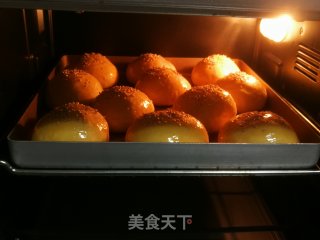 Cheese and Pork Floss Meal Bun recipe