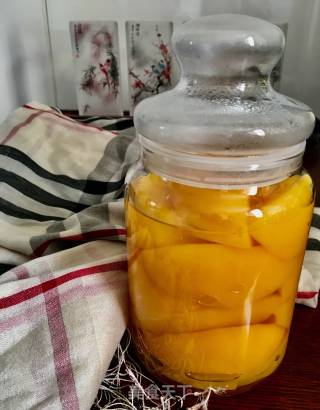 Canned Yellow Peach recipe
