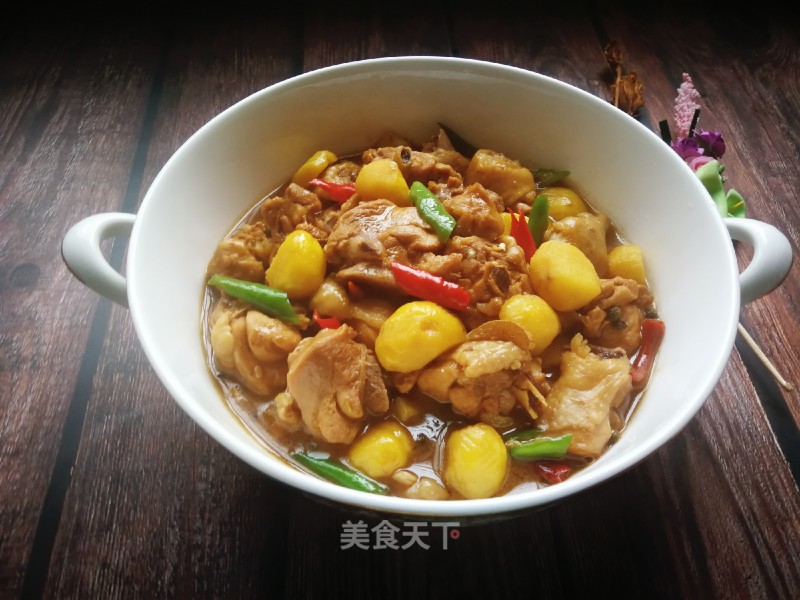 Chestnut Stewed Chicken Drumsticks recipe