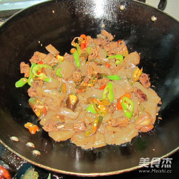 Roasted Duck with Konjac Tofu recipe