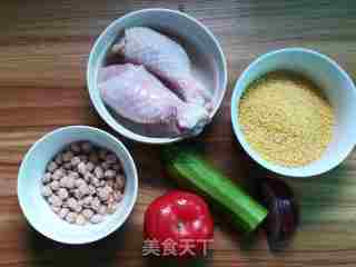 Chickpea Chicken Baked Millet recipe