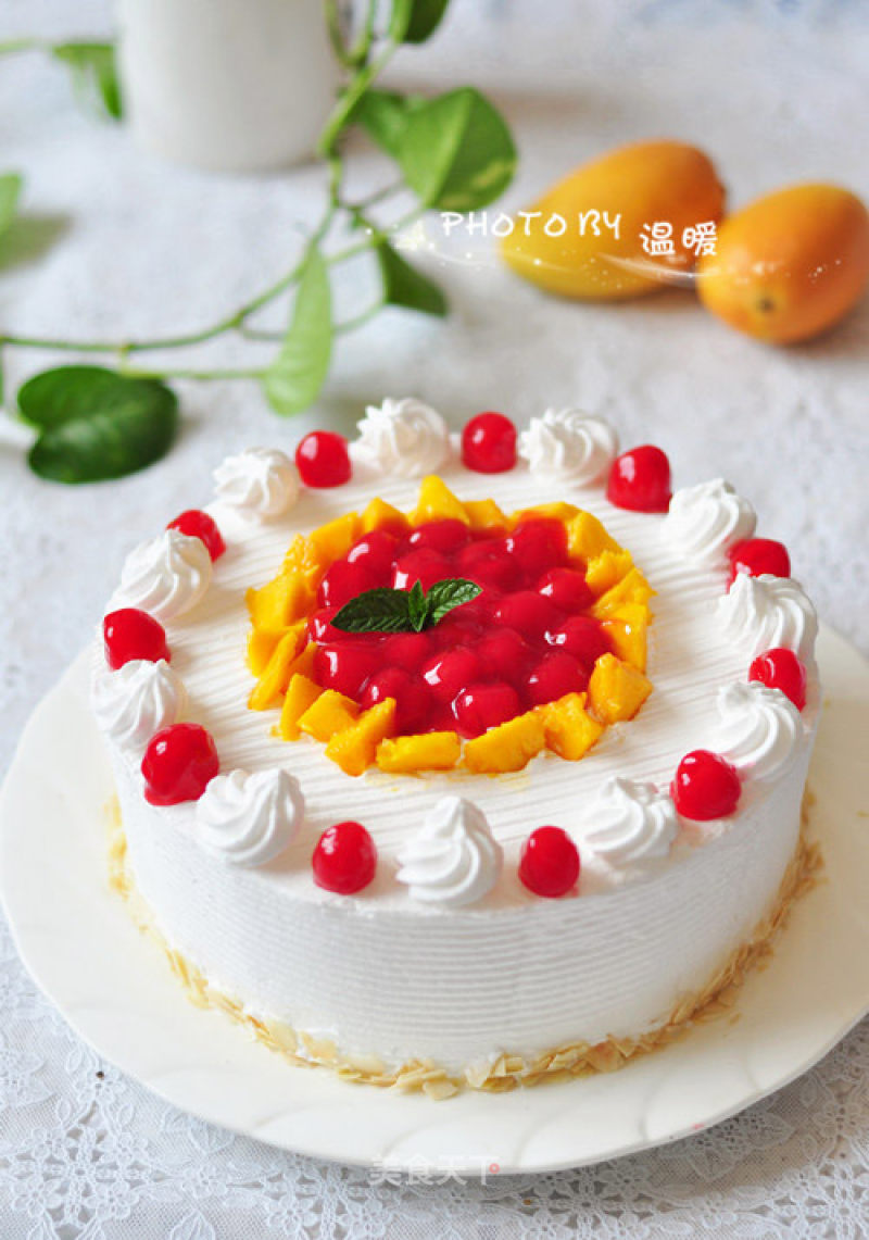 Fruit Milk Cake recipe