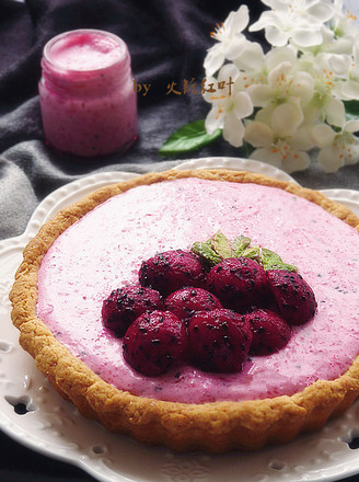 Red Fire Jam Mousse Pie