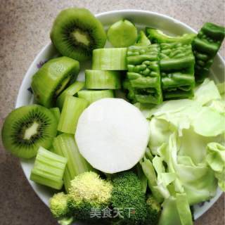 Rainbow Fruit Shake recipe