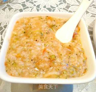 Vegetable Scallop Porridge recipe