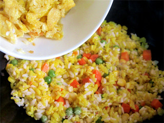 Good-looking Egg Fried Rice Refining recipe