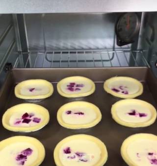 Dragon Fruit Egg Tart recipe