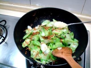 Family Exquisite Stir-fry "dried Besson Stir-fried Gai Cai Geng" recipe