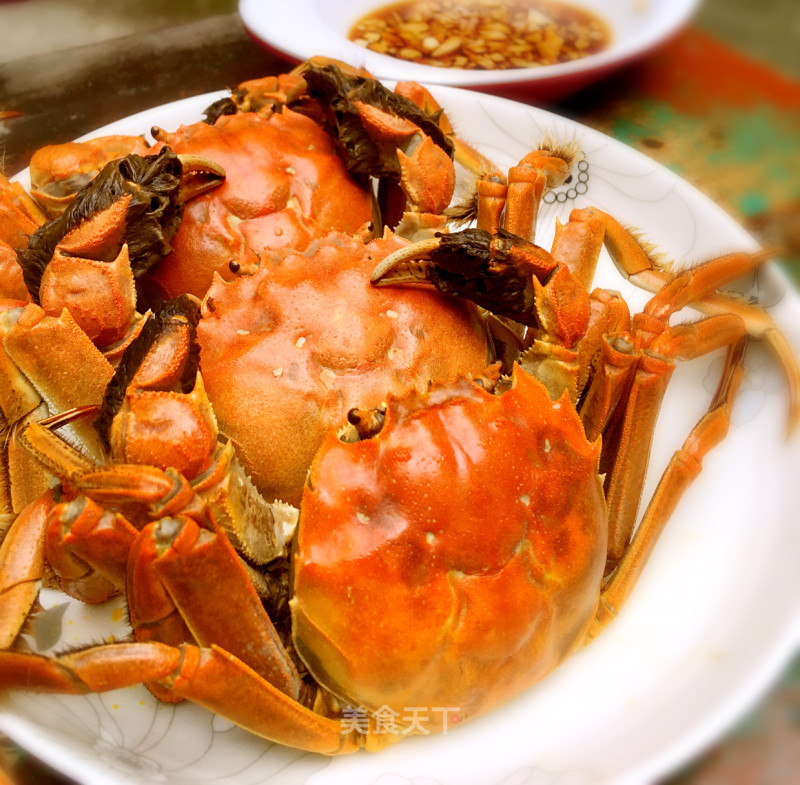 Steamed Hairy Crabs recipe