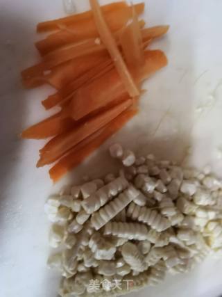 Stir-fried Snow Peas with Corn recipe